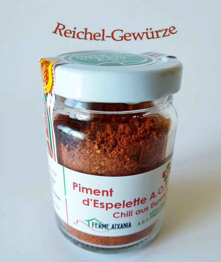 Piment d' Espelette,im Glas 40g